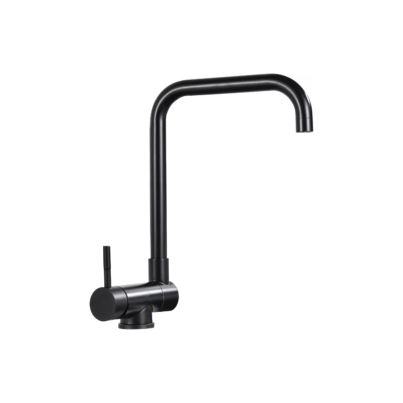 Mexen Madox baterie de bucătărie pentru fereastră, neagră - 672000-70