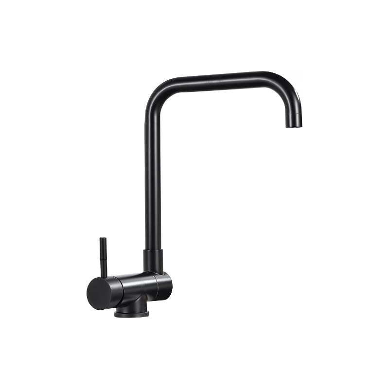 Mexen Madox baterie de bucătărie sub fereastră, Neagră - 672000-70