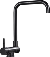 Mexen Madox baterie de bucătărie pentru fereastră, neagră - 672000-70