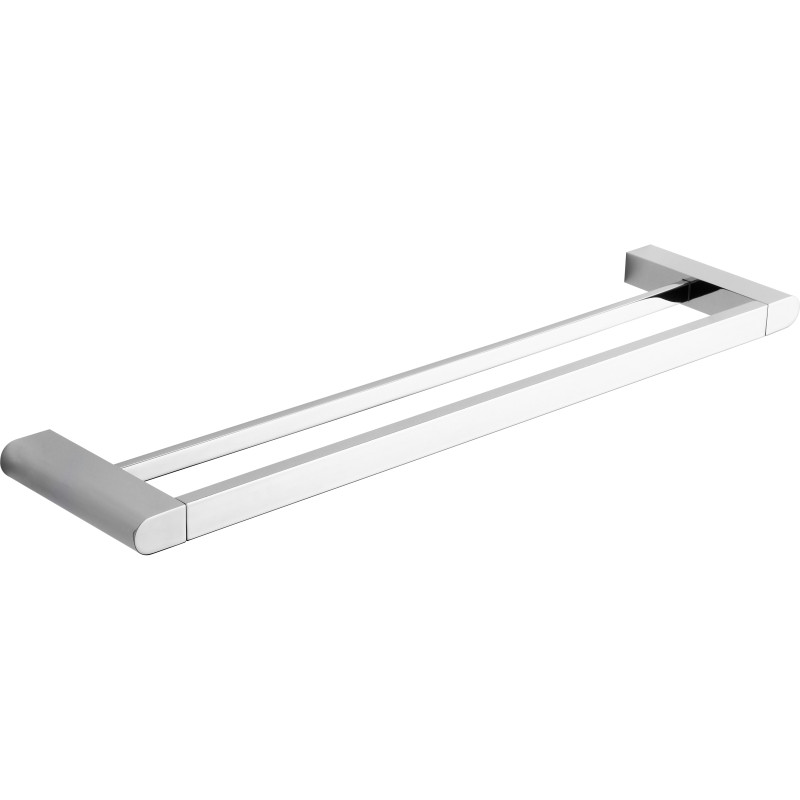 Mexen Adox cuier dublu pentru prosoape, crom - 7018225-00