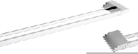 Mexen Adox cuier dublu pentru prosop, Crom - 7018225-00