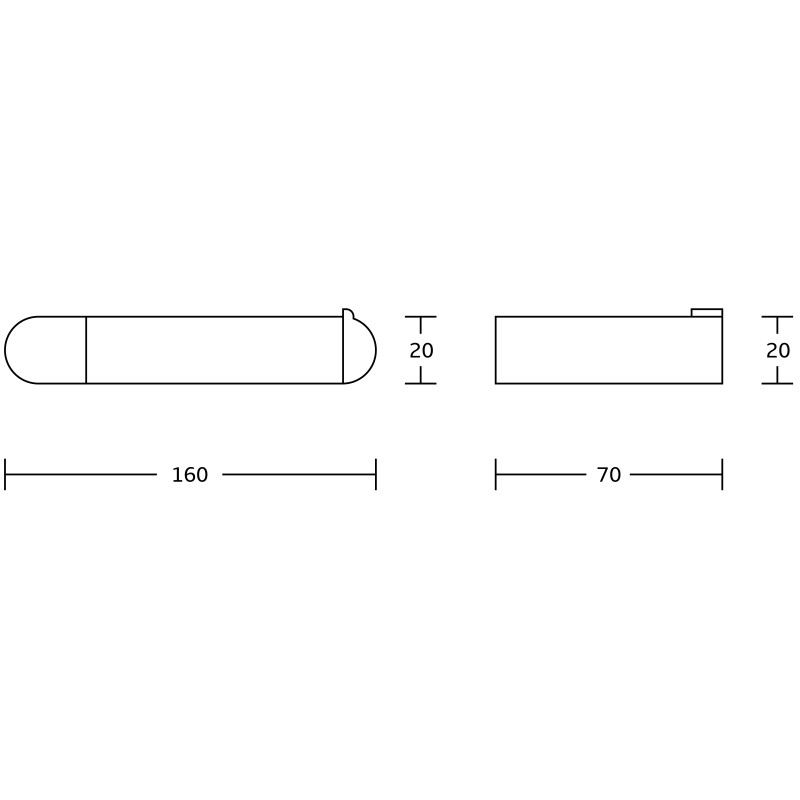 Mexen Adox suport pentru hârtie igienică, crom - 7018233-00