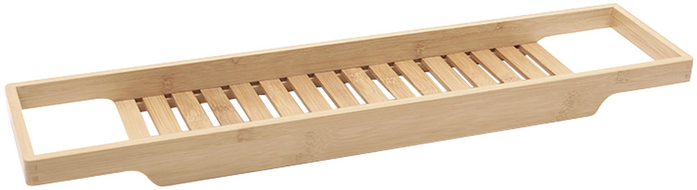 Mexen Bamboo 80 cm-es fürdőkád polc, természetes bambusz - 701080-00