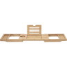 Mexen Bamboo polc a kádra 70-105 cm, természetes bambusz - 701170-00