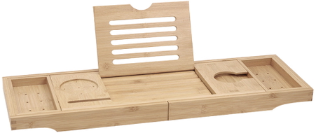 Mexen Bamboo polc a kádra 70-105 cm, természetes bambusz - 701170-00