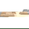 Mexen Bamboo raft pentru cadă 70-105 cm, bambus natural - 701170-00