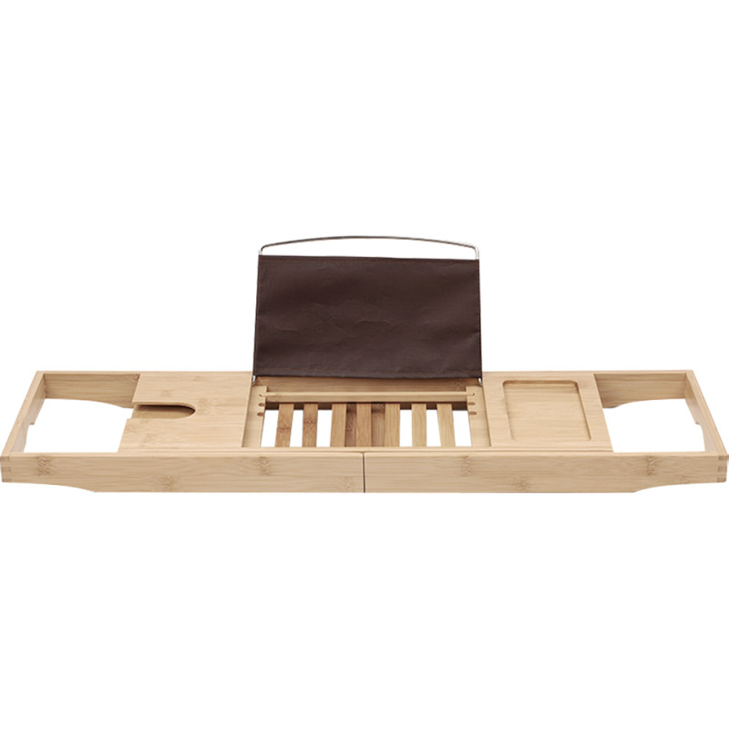 Mexen Bamboo párkány a kádra 70-100 cm, természetes bambusz - 701270-00
