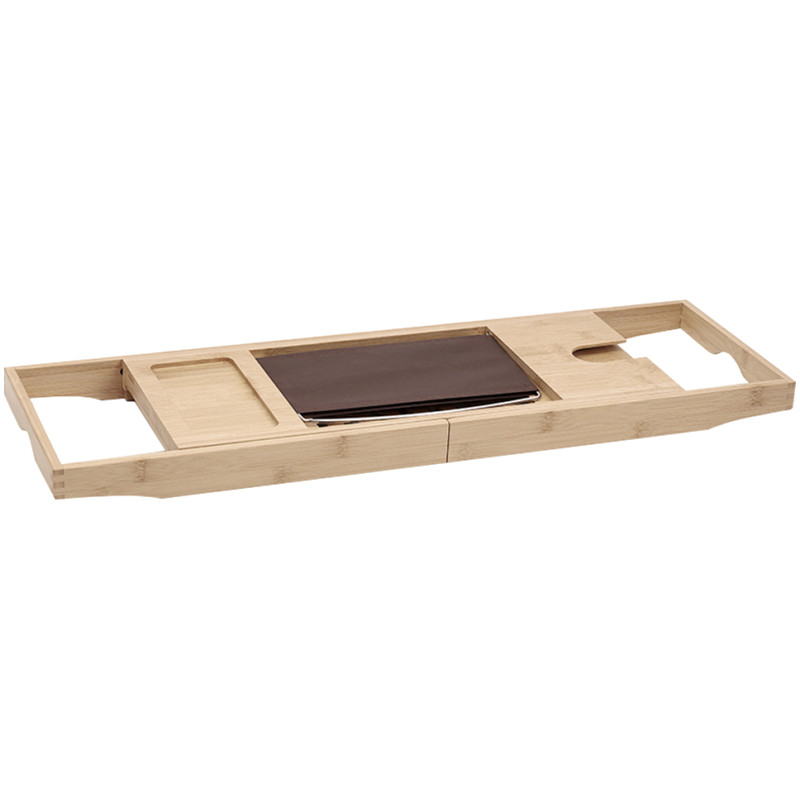 Mexen Bamboo párkány a kádra 70-100 cm, természetes bambusz - 701270-00