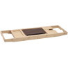 Mexen Bamboo párkány a kádra 70-100 cm, természetes bambusz - 701270-00