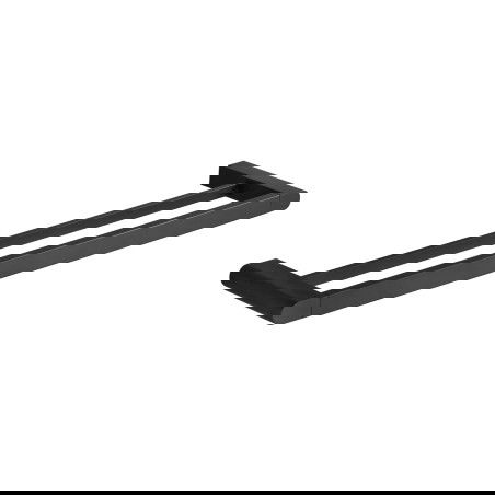 Mexen Adox dupla törölköző fogas, Fekete - 7018225-70