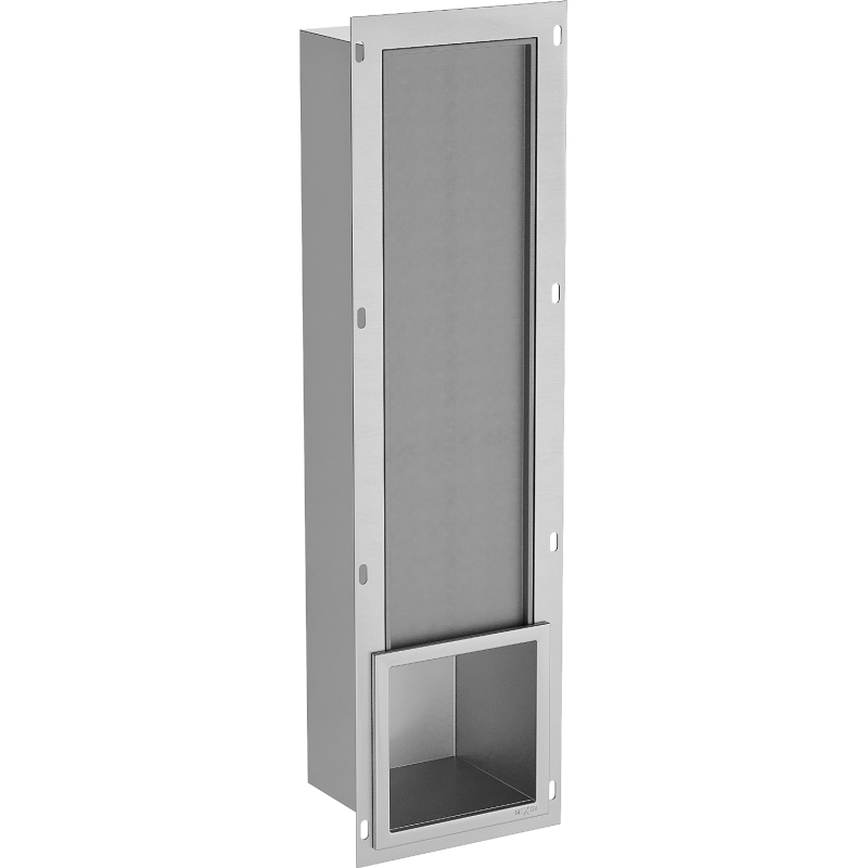 Mexen X-Wall-B magazie de hârtie igienică, inox - 1915