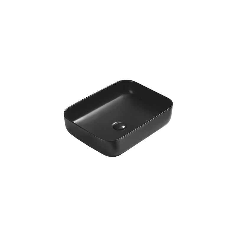 Mexen Carla chiuvetă pe blat 50 x 39 cm, Negru mat - 21555085