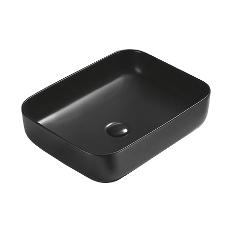 Mexen Carla 50 x 39 cm-es pult feletti mosdó, fekete matt - 21555085