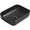 Mexen Carla 50 x 39 cm-es pult feletti mosdó, fekete matt - 21555085