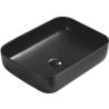 Mexen Carla chiuvetă de blat 50 x 39 cm, negru mat - 21555085