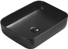 Mexen Carla 50 x 39 cm-es pult feletti mosdó, fekete matt - 21555085