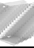 Mexen Lunar cabina de duș cu ușă rabatabilă stânga 80 x 90 cm, transparentă, albă - 834-080-090-20-00-L