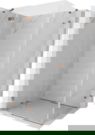 Mexen Lunar 80 x 90 cm-es, balra nyíló zuhanykabin, átlátszó, rózsaarany - 834-080-090-60-00-L