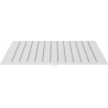 Mexen Slim pară de tip ploaie 30 x 30 cm, Albă - 79130-20