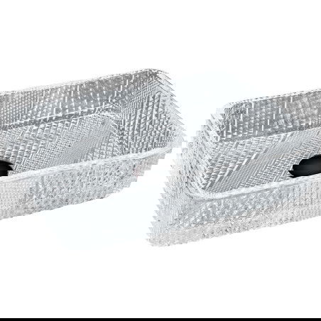 Mexen Akra sticlă chiuvetă pe blat 46 x 33 cm, Transparent - 24024600