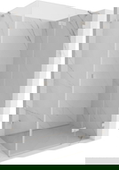 Mexen Lunar jobboldali nyíló zuhanykabin 70 x 80 cm, átlátszó, csiszolt nikkel - 834-070-080-97-00-P