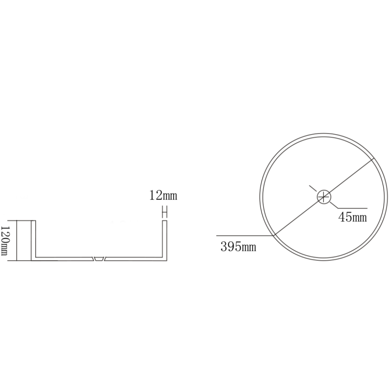 Mexen Dema üvegből készült pultra helyezhető mosdókagyló 39 x 39 cm, átlátszó - 24043900