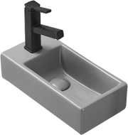 Mexen Inez chiuvetă de blat dreapta 40 x 20 cm, gri deschis mat - 21484061R