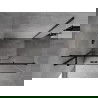 Mexen Mist H T cabină de duș cu deschidere pe stânga 110 x 85 cm, transparent, negru - 8A5T-110-085-70-00-L