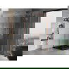 Mexen Mist H T cabină duș pivotantă dreapta 95 x 95 cm, transparent, cupru periat - 8A5T-095-095-65-00-P