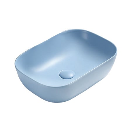 Mexen Rita umywalka de blat 45 x 32 cm, albastru mat - 21084549