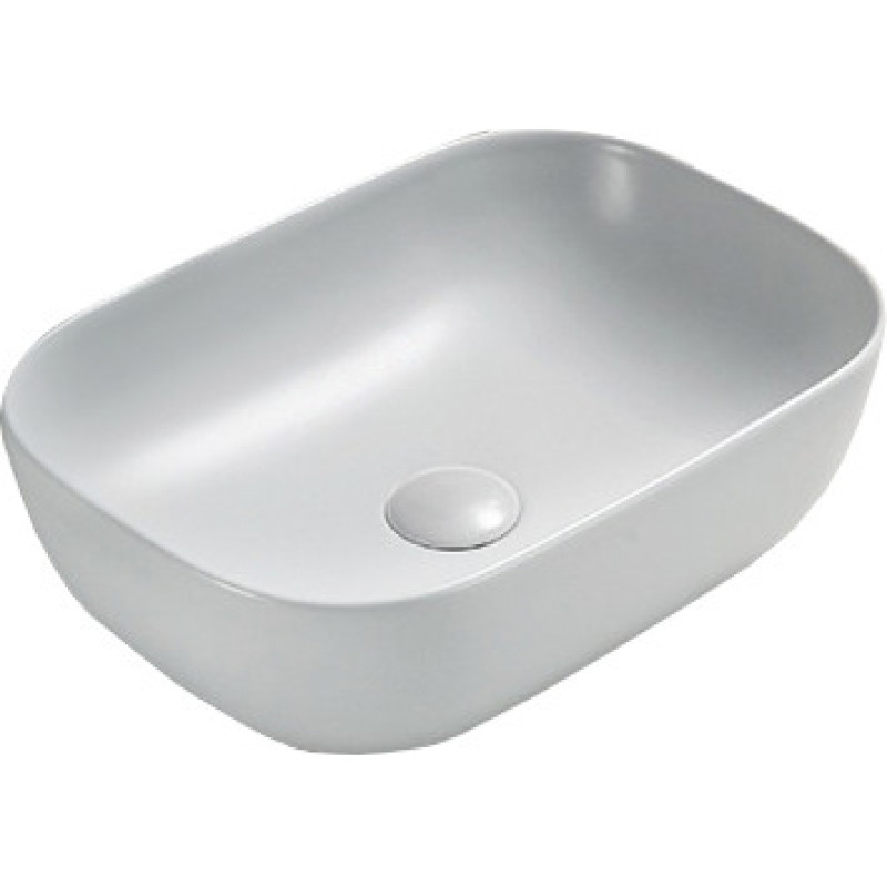 Mexen Rita 45 x 32 cm pultba szerelhető mosdó, platina matt - 21084563