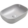 Mexen Rita chiuvetă deasupra blatului 45 x 32 cm, gri mat - 21084567