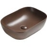 Mexen Rita lavoar pe blat 45 x 32 cm, maro mat - 21084568