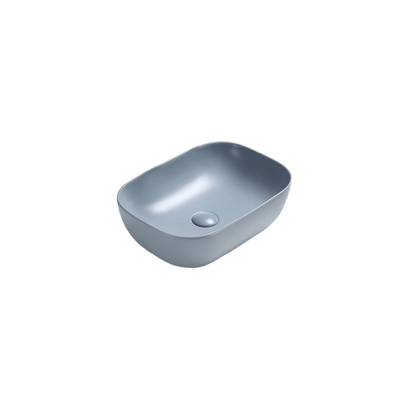 Mexen Rita lavoar pe blat 45 x 32 cm, gri-albastru mat - 21084569