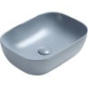 Mexen Rita lavoar pe blat 45 x 32 cm, gri-albastru mat - 21084569