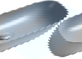 Mexen Rita lavoar pe blat 45 x 32 cm, gri-albastru mat - 21084569