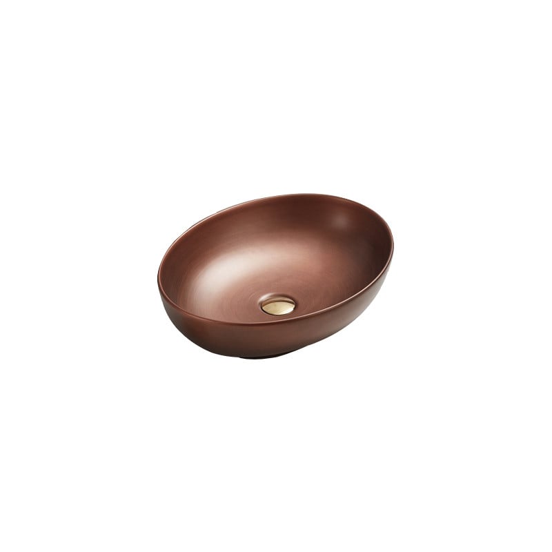 Mexen Iko 52 x 39 cm-es pultra szerelhető mosdó, réz - 22245251