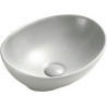 Mexen Elza chiuvetă deasupra blatului 40 x 33 cm, mat platinat - 21014063