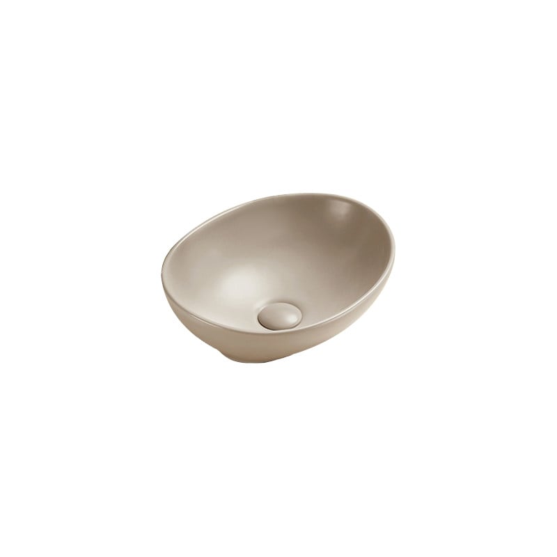 Mexen Elza chiuvetă de blat 40 x 33 cm, cappuccino mat - 21014064