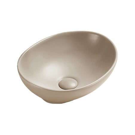 Mexen Elza pultra szerelhető mosdó 40 x 33 cm, cappuccino matt - 21014064