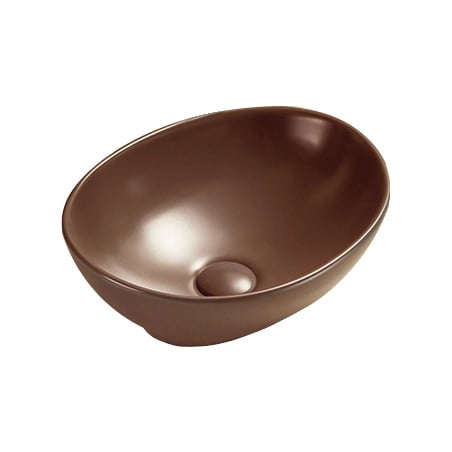 Mexen Elza lavoar deasupra blatului 40 x 33 cm, bronz mat - 21014068