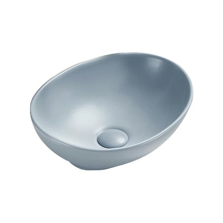 Mexen Elza chiuvetă de blat 40 x 33 cm, gri-albastru mat - 21014069