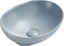 Mexen Elza chiuvetă de blat 40 x 33 cm, mat gri-albastru - 21014069