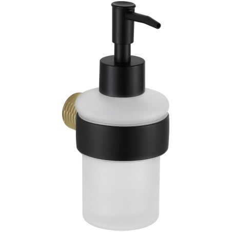 Dispenser pentru săpun Mexen Base, negru/auriu - 70882388-57