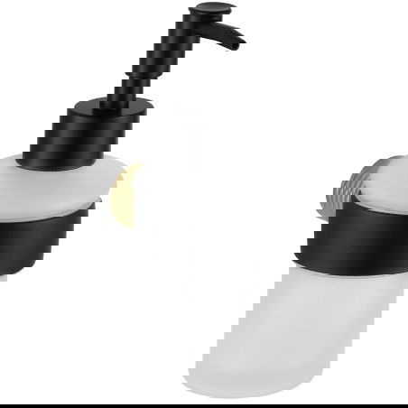 Mexen Base dozator de săpun, negru/auriu - 70882388-57