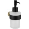 Dispenser pentru săpun Mexen Base, negru/auriu - 70882388-57