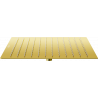 Mexen Slim pară de tip ploaie 30 x 30 cm, Aurie - 79130-50