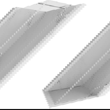 Mexen Lunar T cabină de duș cu deschidere dreaptă 90 x 90 cm, transparent, crom - 834T-090-090-01-00-P