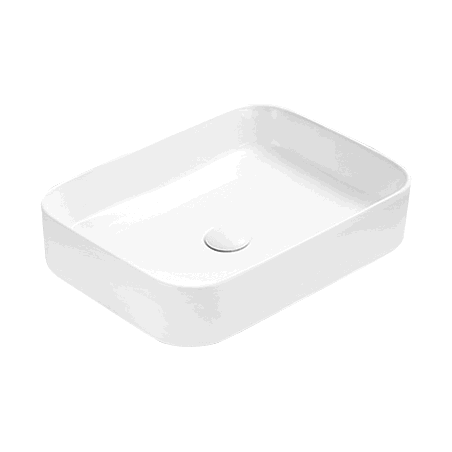 Mexen Vena lavoar deasupra blatului 50 x 37 cm, alb - 22195000