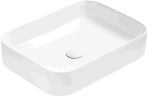 Mexen Vena pult feletti mosdókagyló 50 x 37 cm, fehér - 22195000